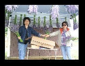 The gals went wild and we hauled lavender around for the rest of the trip.